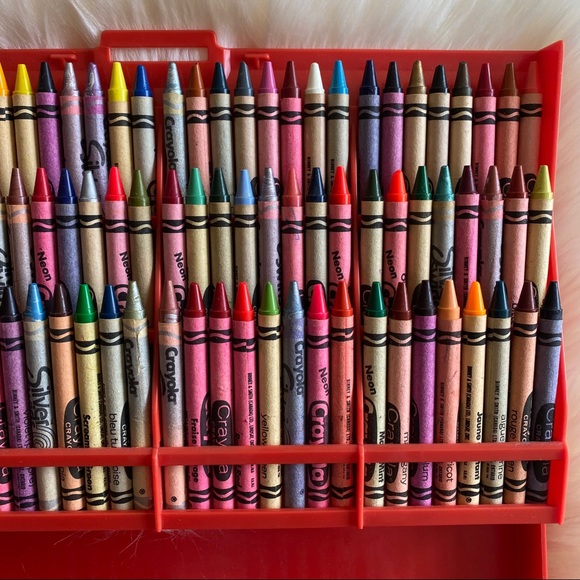 Crayola Other 992 Vintage Crayola Indian Red Mulberry Crayons Discontinued Poshmark